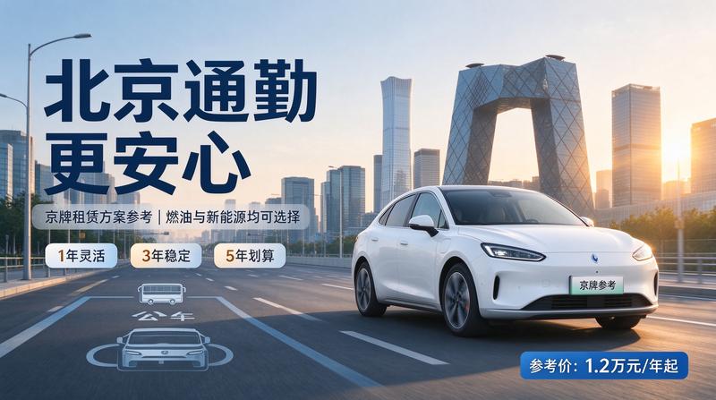 北京小牛京牌京牌租赁服务场景